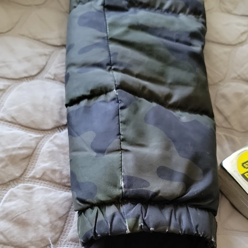S13 Kids Camouflage Puffer Jacket- READ